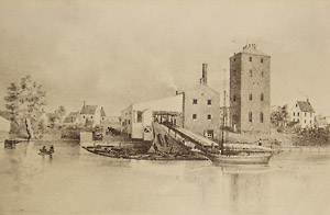 Burlington steam mills and water mills